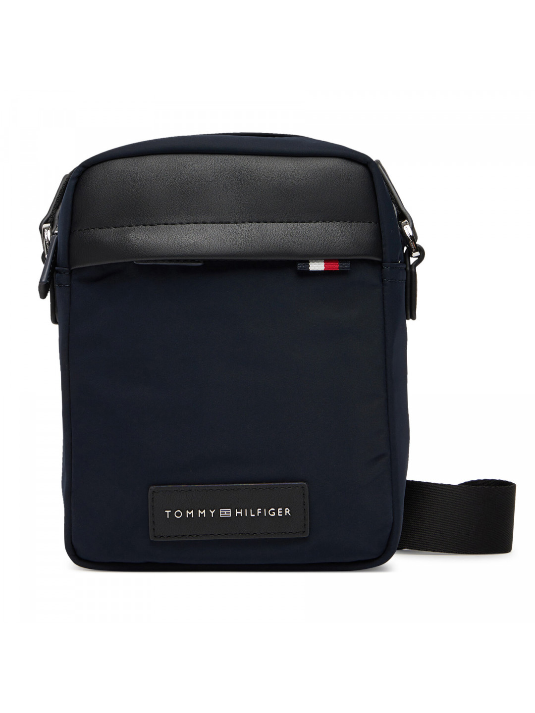 Brašna Tommy Hilfiger Th Nylon Mini Reporter AM0AM13618 Tmavomodrá